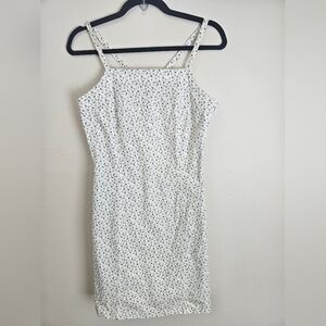 Mossimo Supply Co. White Floral Mini Dress